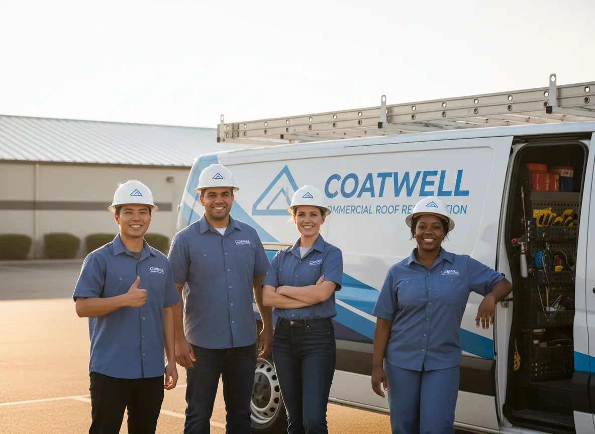Commercial roof coating company in Tahoka, TX